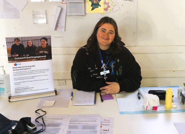 AccessHC outreach services- Hazi at BCO photo