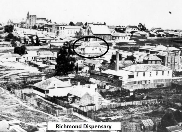 Richmond Dispensary - Oct 1872