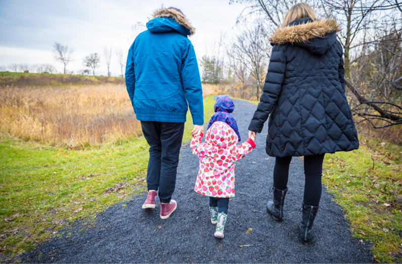 Helpful hints for making walks fun for kids