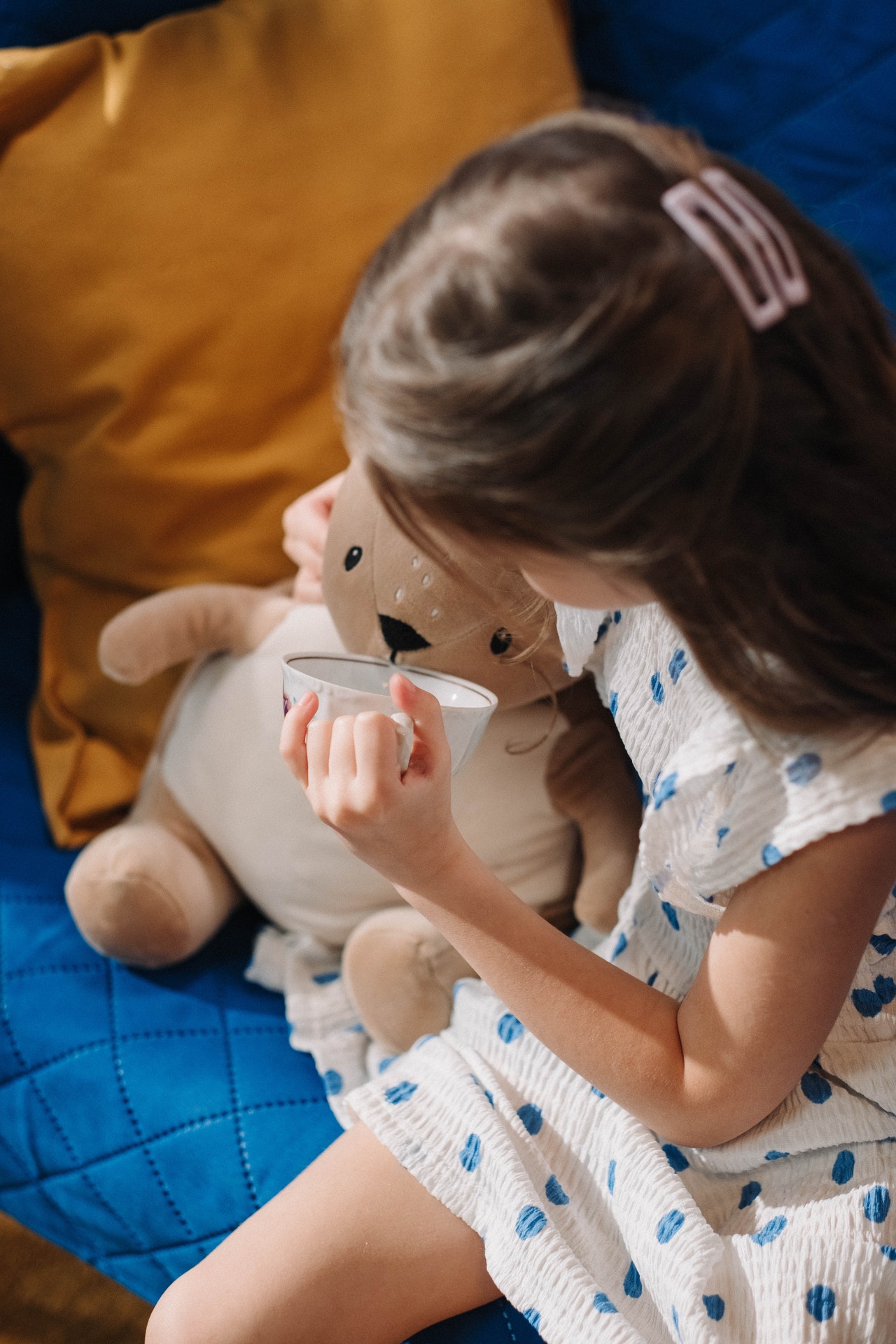 Teddy bear tea party